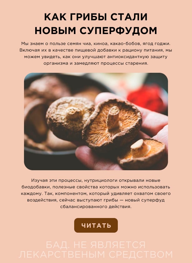 Как грибы стали новым суперфудом