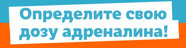 Определите свою дозу адреналина!